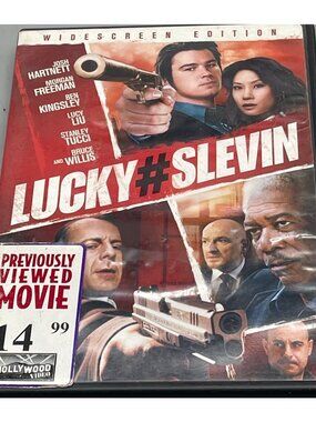 DVD "Lucky # Slevin" copyright 2006 The Weinstein Company runtime rated READ